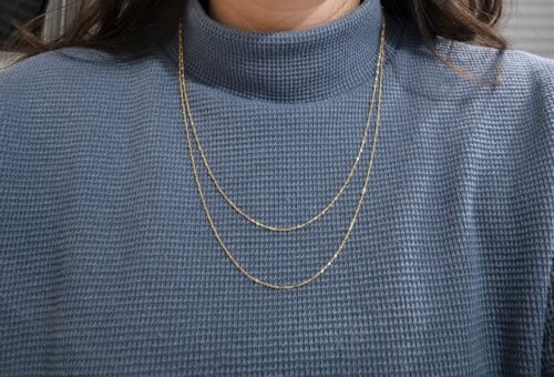 שרשרת בייסיק ליירס - שתי שכבות photo review