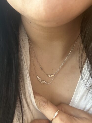 שרשרת Mom זירקון photo review