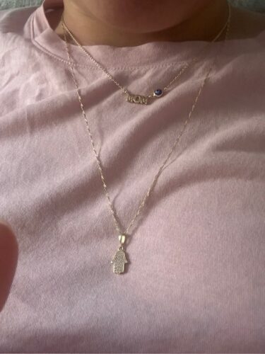 שרשרת מיני MOM עין photo review