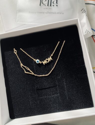 שרשרת מיני MOM עין photo review