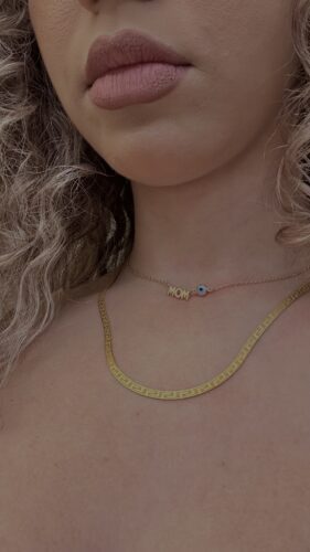 שרשרת מיני MOM עין photo review