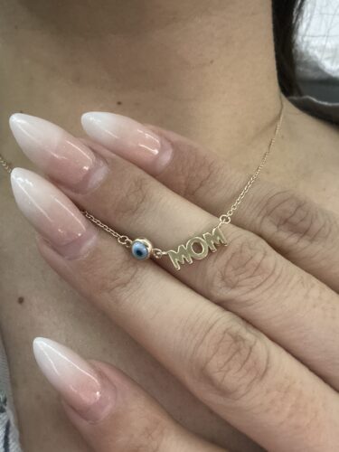 שרשרת מיני MOM עין photo review