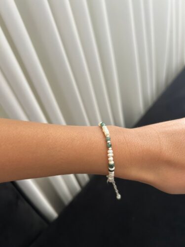 צמיד פנינים Monic אמרלד photo review