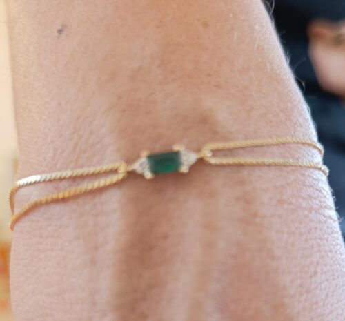 צמיד Lauren אבן ירוקה photo review