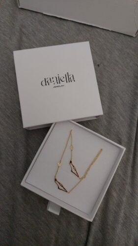 שרשרת מפת ארץ ישראל | מגן דוד photo review