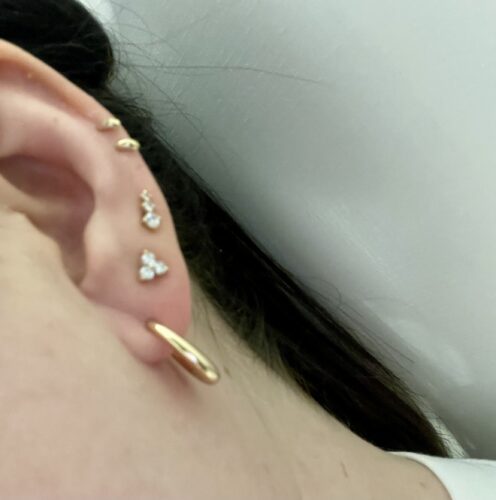 עגיל Calla בודד photo review