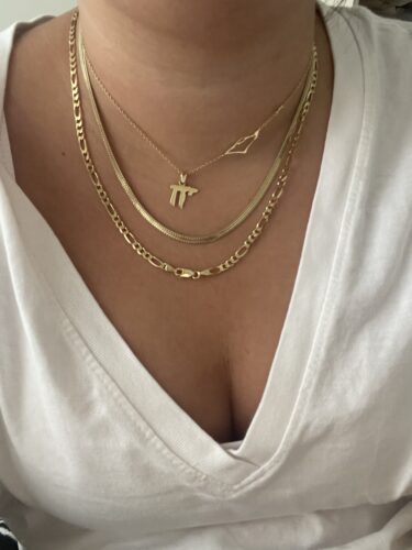 שרשרת מפת ארץ ישראל | מגן דוד photo review