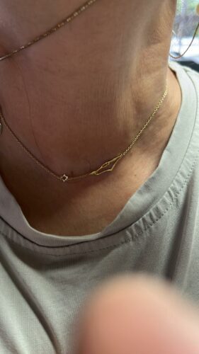 שרשרת מפת ארץ ישראל | מגן דוד photo review